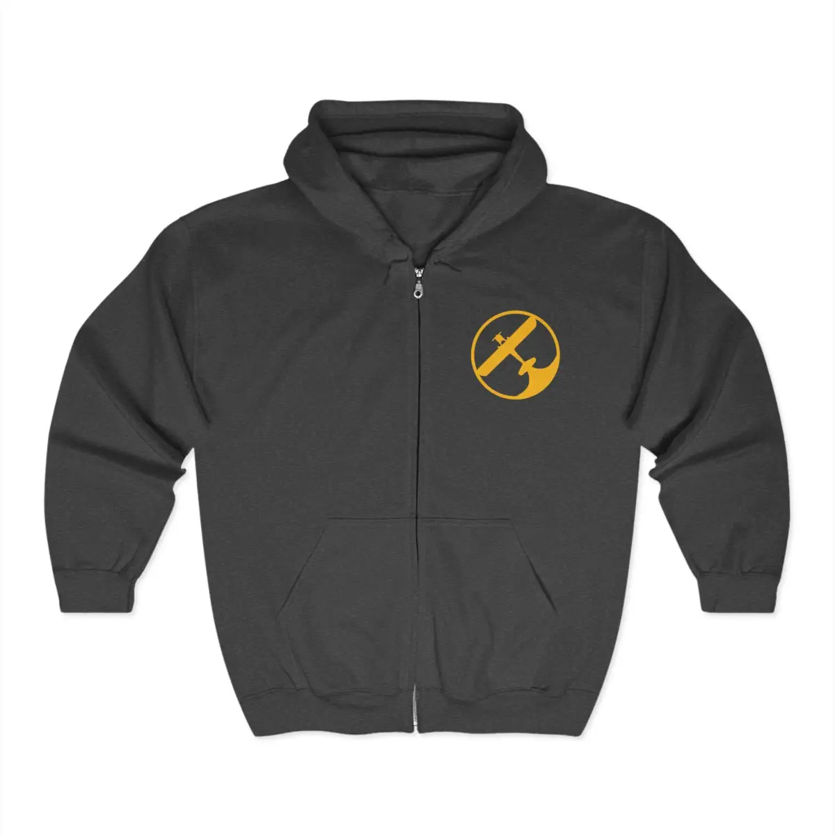 DeHavilland Beaver Floats Full Zip Hoodie - Gifts for pilots - Aviation apparel