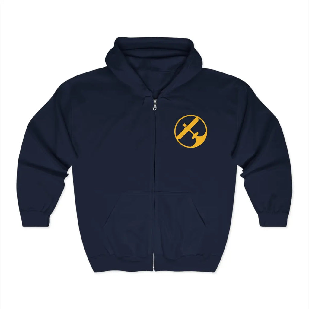 DeHavilland Beaver Floats Full Zip Hoodie - Gifts for pilots - Aviation apparel