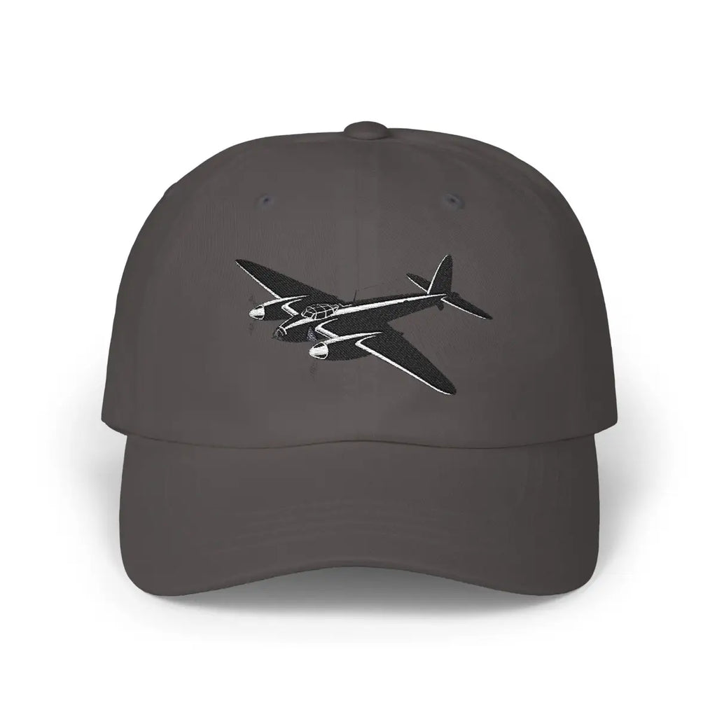 deHavilland Dh.98 Mosquito - Black - Hats - Pilot gifts - WWII warbird t-shirt