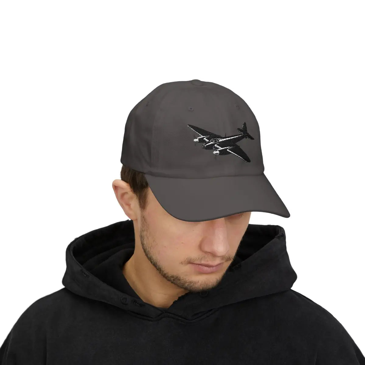 deHavilland Dh.98 Mosquito - Black - Hats - Gifts for pilots - Aviation apparel
