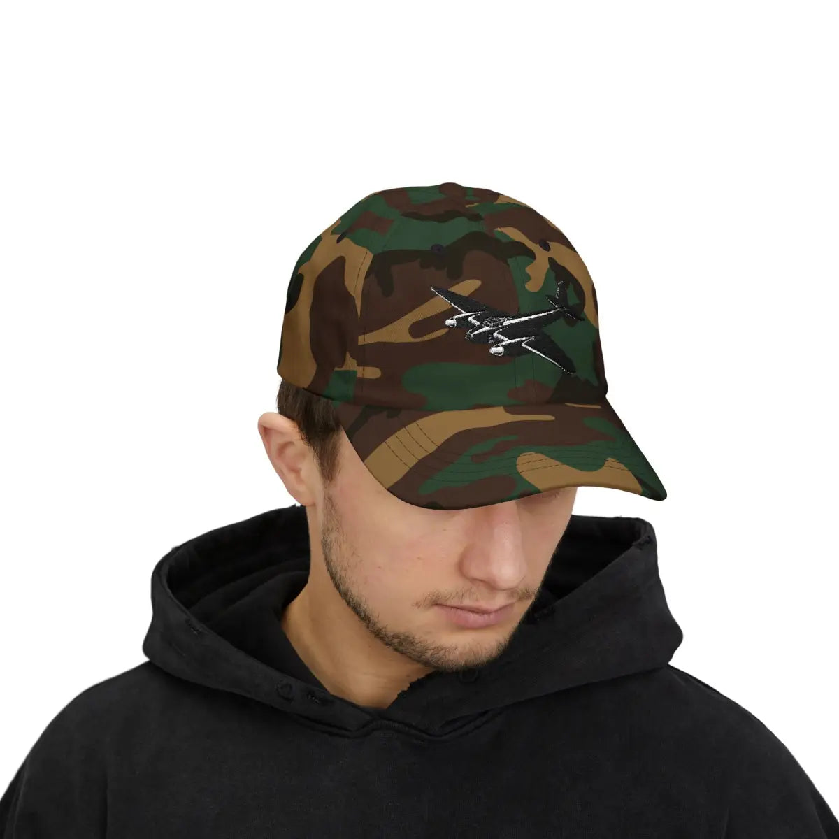 deHavilland Dh.98 Mosquito - Black - Hats - Gifts for pilots - Aviation apparel