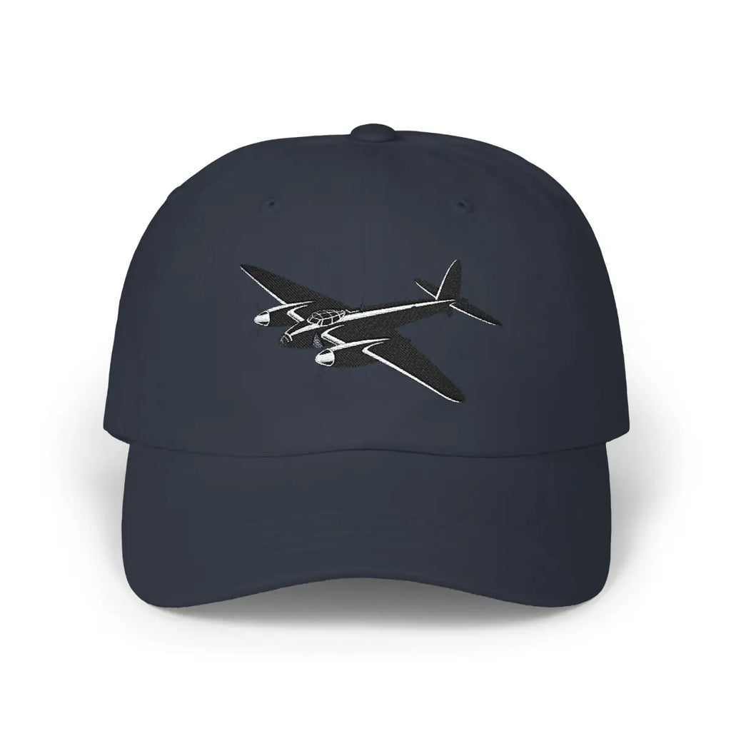 deHavilland Dh.98 Mosquito - Black - Hats - Pilot gifts - WWII warbird t-shirt