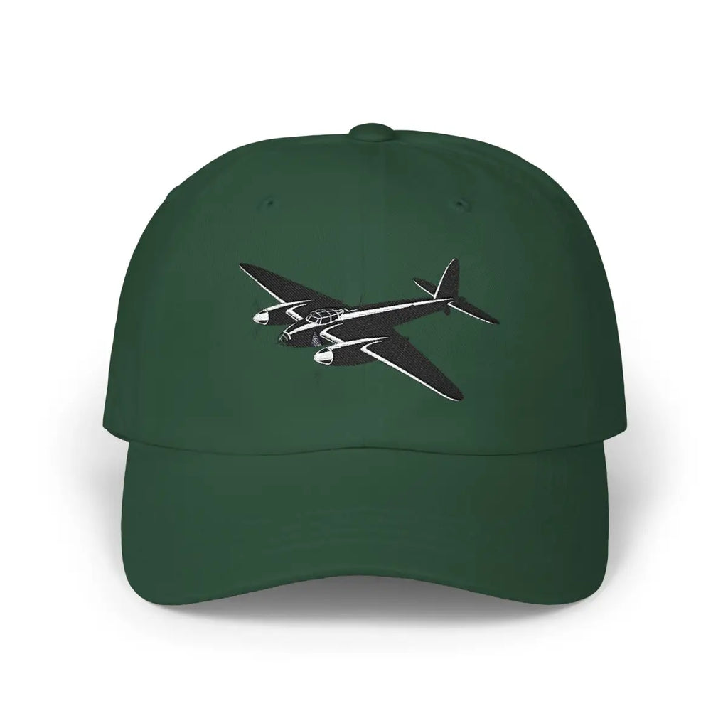 deHavilland Dh.98 Mosquito - Black - Hats - Pilot gifts - WWII warbird t-shirt