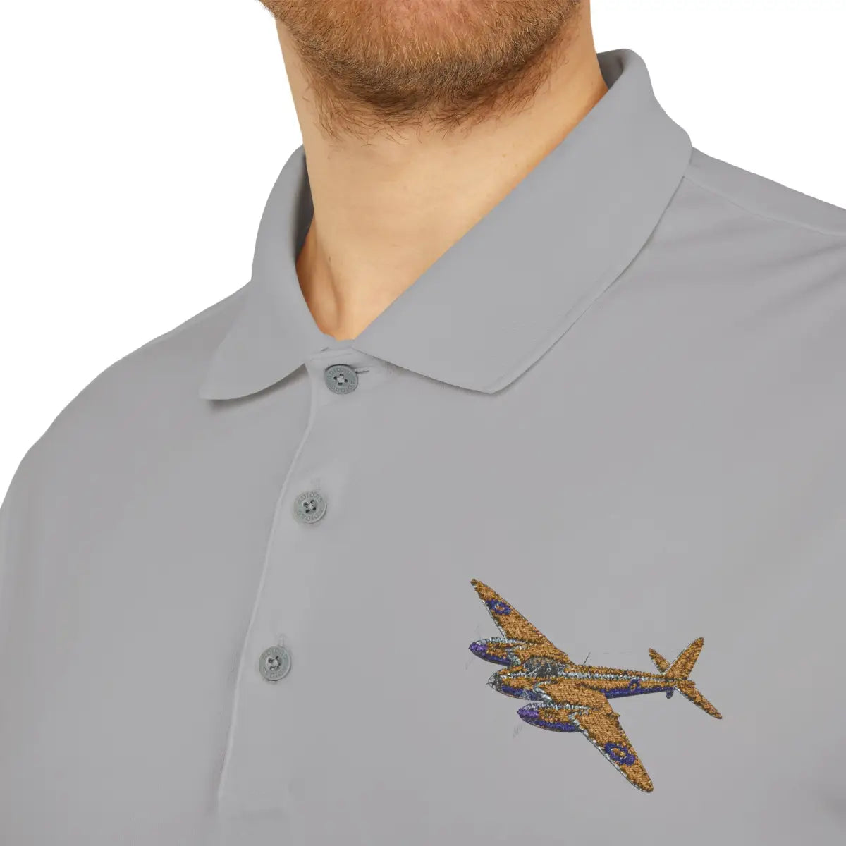 deHavilland Mosquito Performance Polo - T-Shirt - Gifts for pilots - Aviation apparel