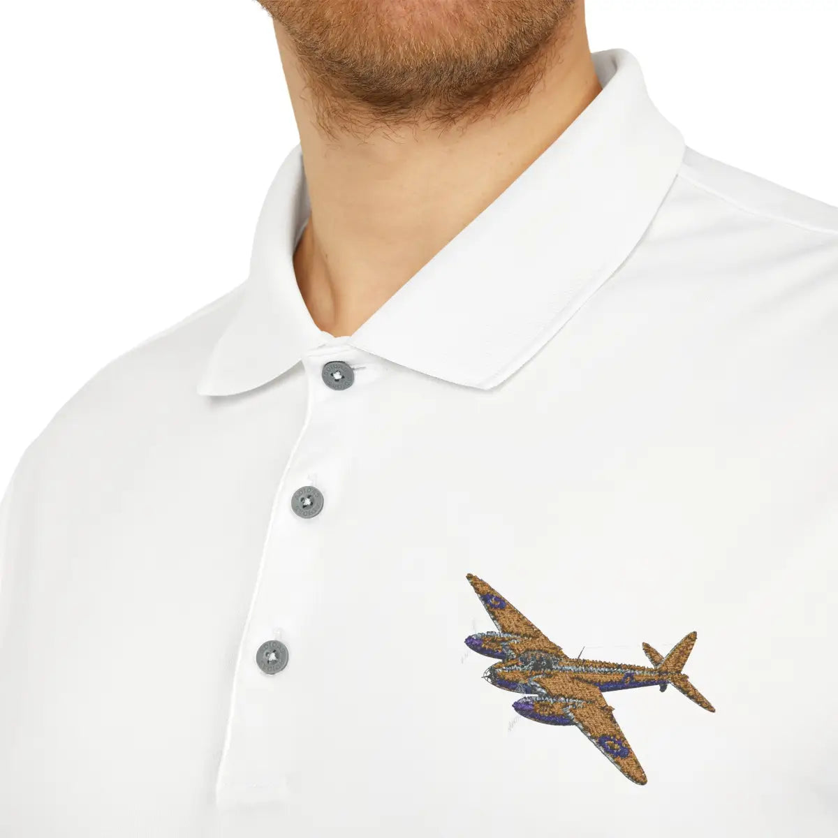 deHavilland Mosquito Performance Polo - T-Shirt - Gifts for pilots - Aviation apparel