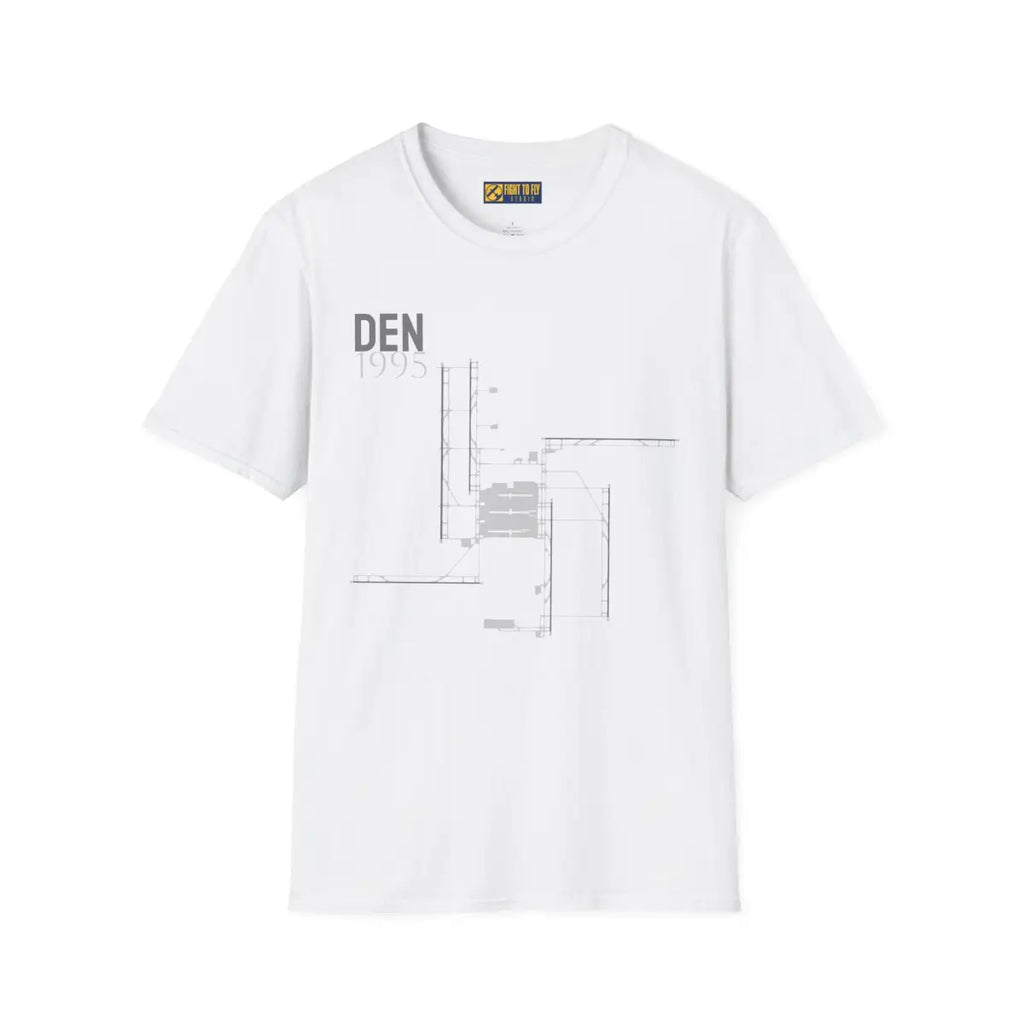 DEN Denver International 1995 - Tee - T-Shirt - Pilot gifts - WWII warbird t-shirt