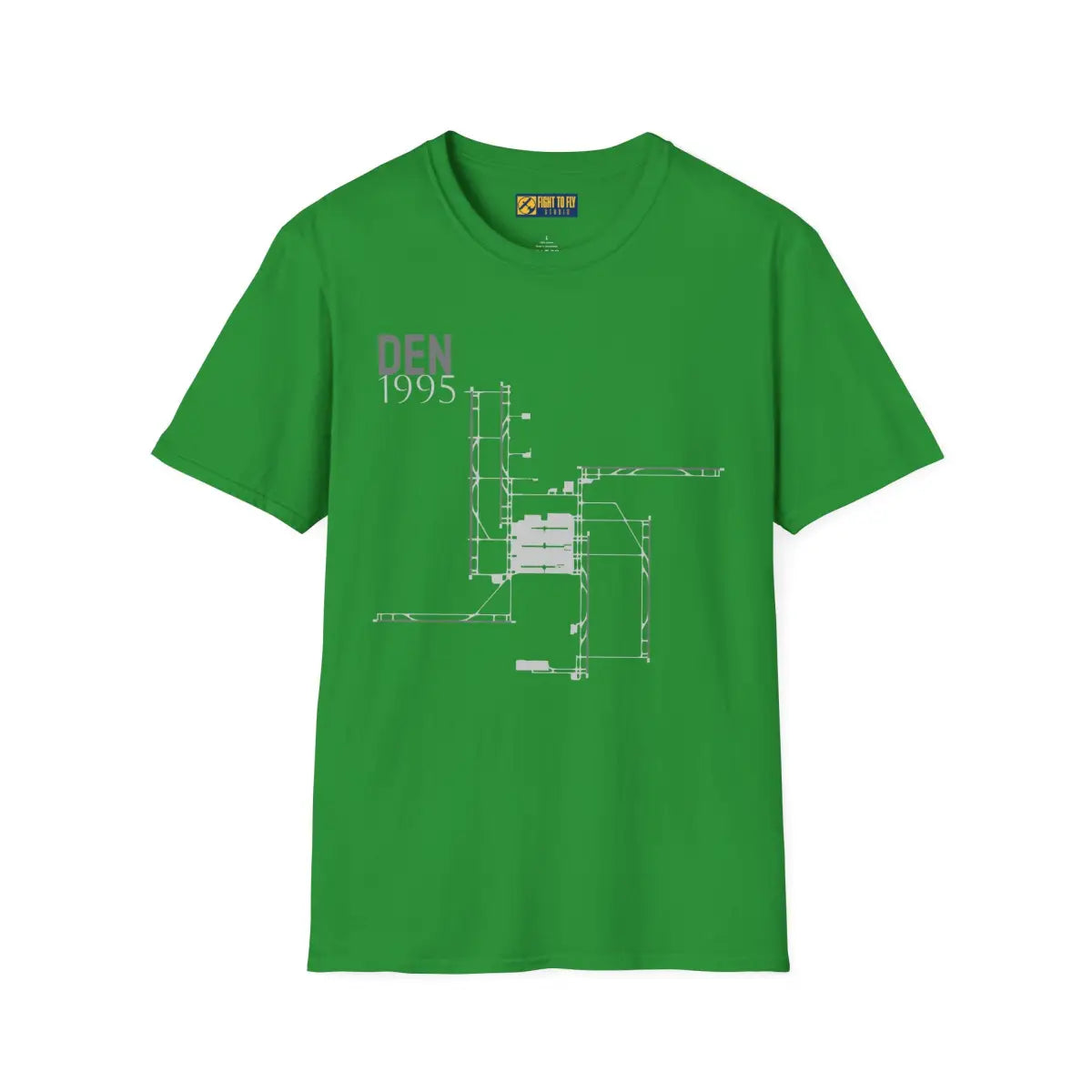 DEN Denver International 1995 - Tee - T-Shirt - Pilot gifts - WWII warbird t-shirt