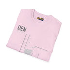 DEN Denver International 1995 - Tee - T-Shirt - Pilot gifts - WWII warbird t-shirt