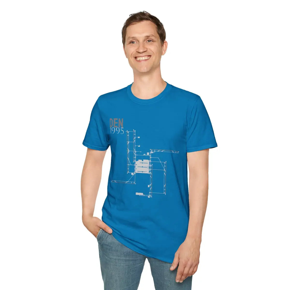 DEN Denver International 1995 - Tee - T-Shirt - Pilot gifts - WWII warbird t-shirt