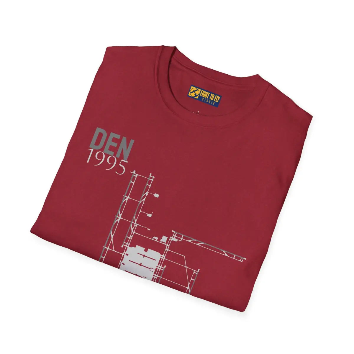 DEN Denver International 1995 - Tee - T-Shirt - Gifts for pilots - Aviation apparel
