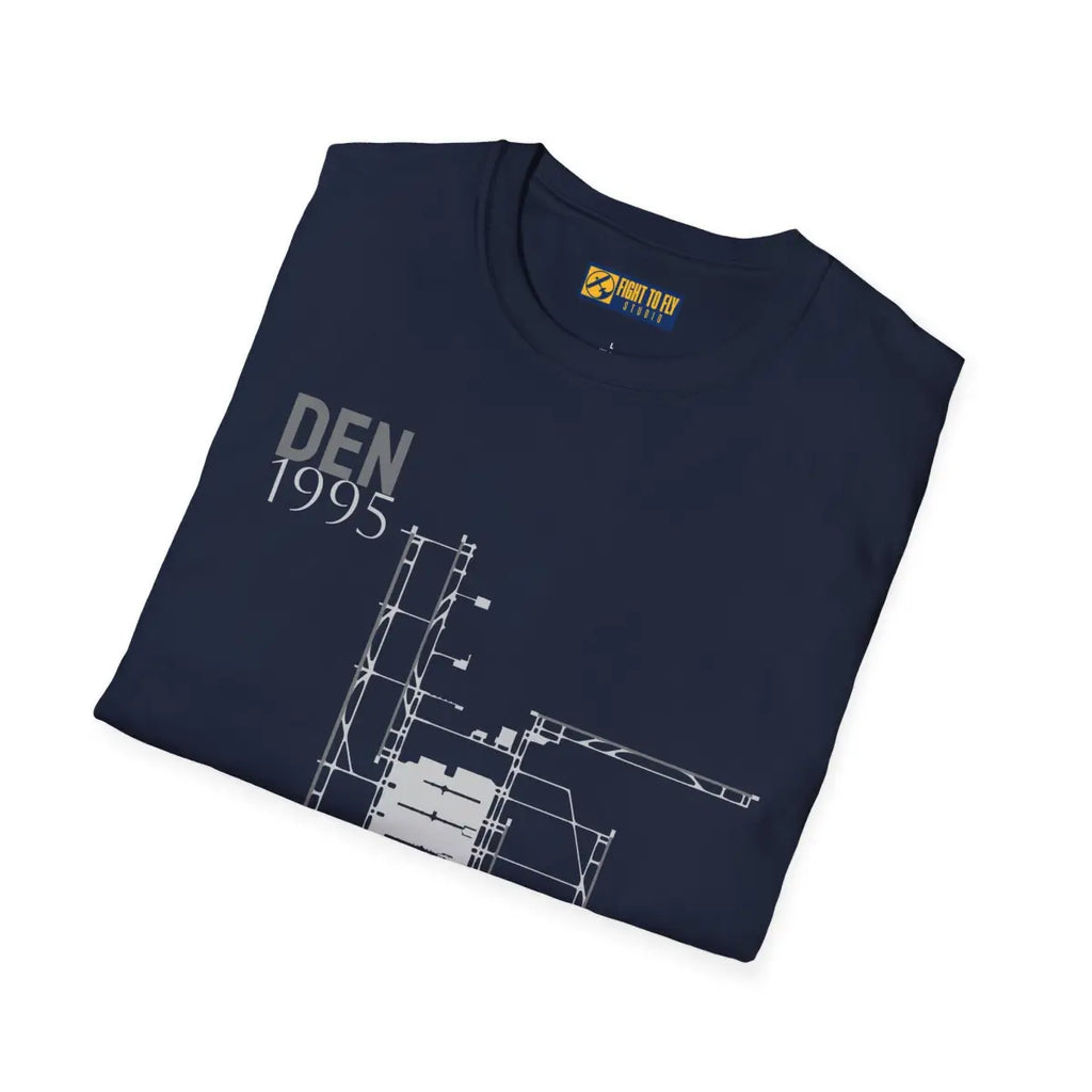 DEN Denver International 1995 - Tee - T-Shirt - Gifts for pilots - Aviation apparel