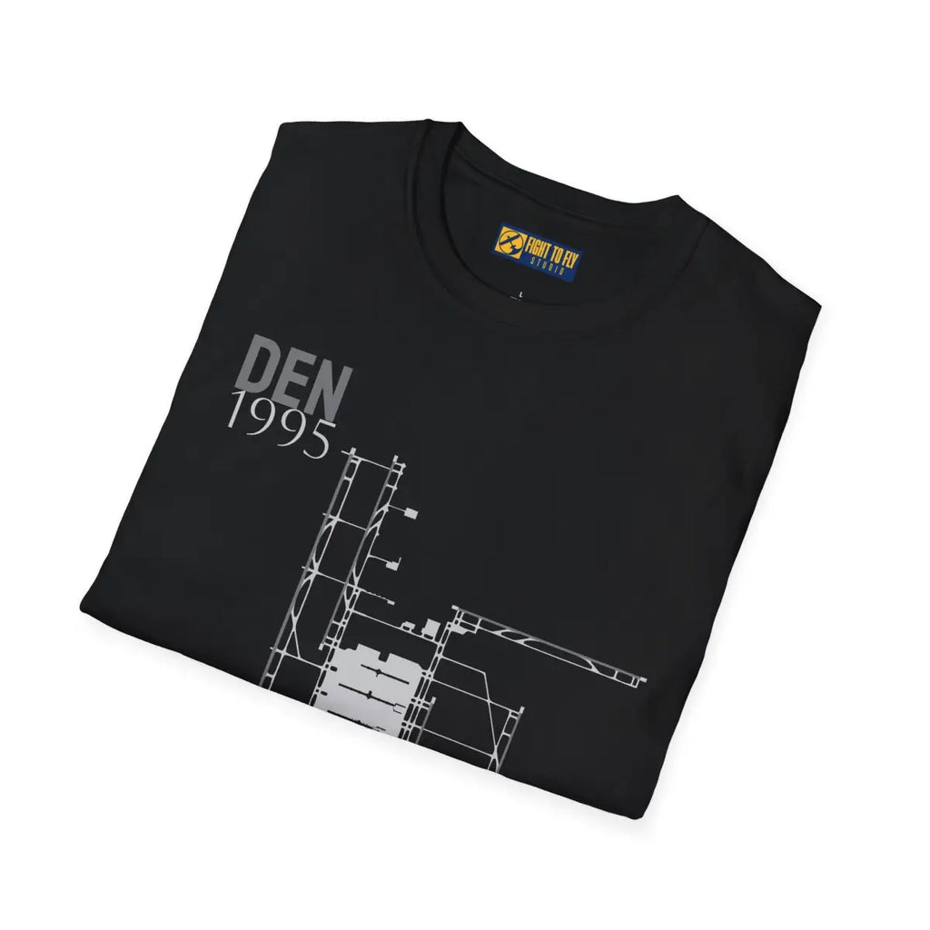 DEN Denver International 1995 - Tee - T-Shirt - Gifts for pilots - Aviation apparel