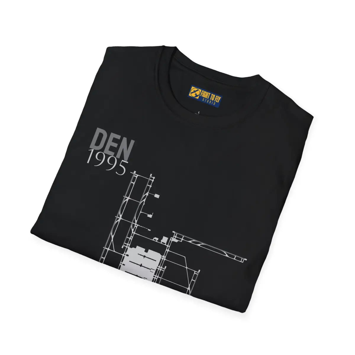 DEN Denver International 1995 - Tee - T-Shirt - Pilot gifts - WWII warbird t-shirt