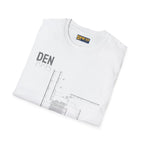 DEN Denver International 1995 - Tee - T-Shirt - Pilot gifts - WWII warbird t-shirt