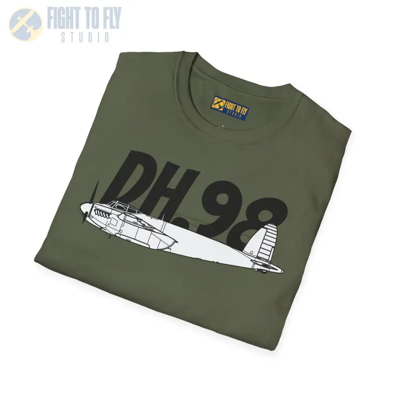 Dh.98 Mosquito Side Profile T-Shirt - Pilot gifts - WWII warbird t-shirt
