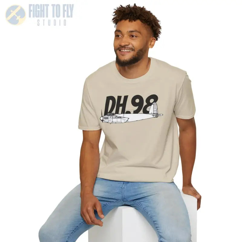 Dh.98 Mosquito Side Profile T-Shirt - Pilot gifts - WWII warbird t-shirt