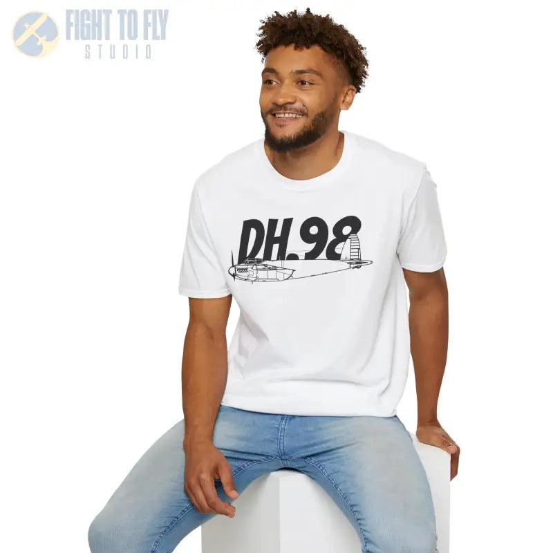 Dh.98 Mosquito Side Profile T-Shirt - Pilot gifts - WWII warbird t-shirt