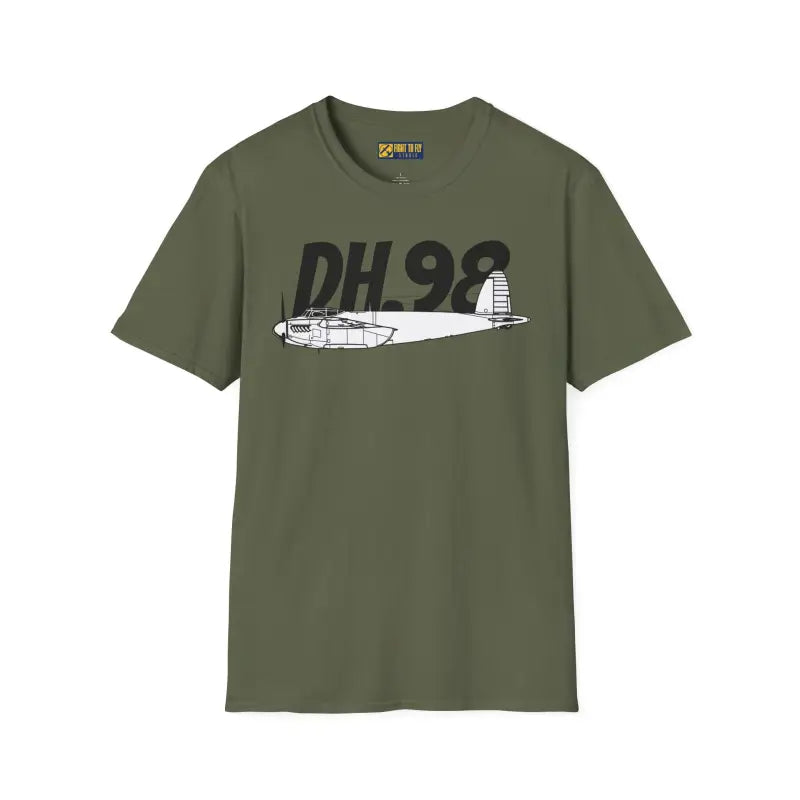 Dh.98 Mosquito Side Profile T-Shirt - Pilot gifts - WWII warbird t-shirt