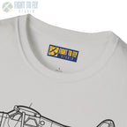 DHC-2 Beaver on Floats Side View T-Shirt - Pilot gifts - WWII warbird t-shirt