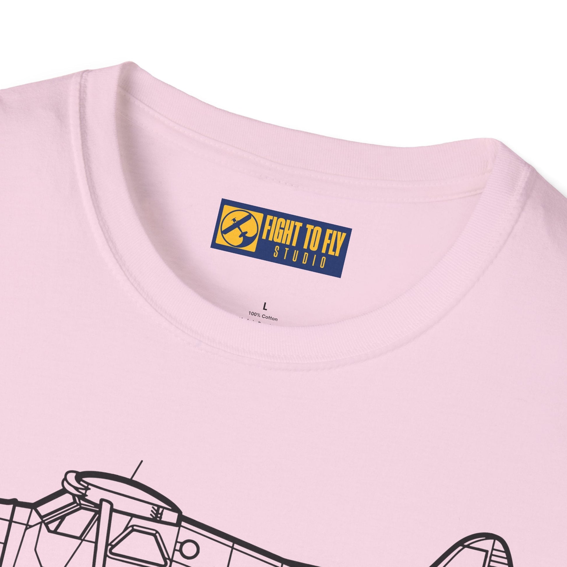 DHC-2 Beaver on Floats Side View T-Shirt – Floatplane Bush Aircraft Tee - Pilot gifts - WWII warbird t-shirt