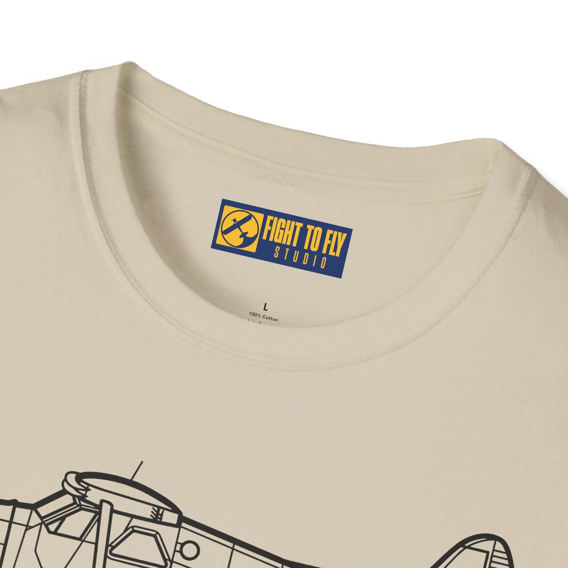 DHC-2 Beaver on Floats Side View T-Shirt – Floatplane Bush Aircraft Tee - Pilot gifts - WWII warbird t-shirt