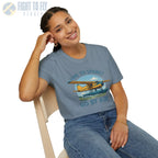 Time to Spare? Go by Air - Beaver - T-Shirt - Pilot gifts - WWII warbird t-shirt