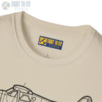 DHC-2 Mk. III Beaver on Floats T-Shirt - Pilot gifts - WWII warbird t-shirt