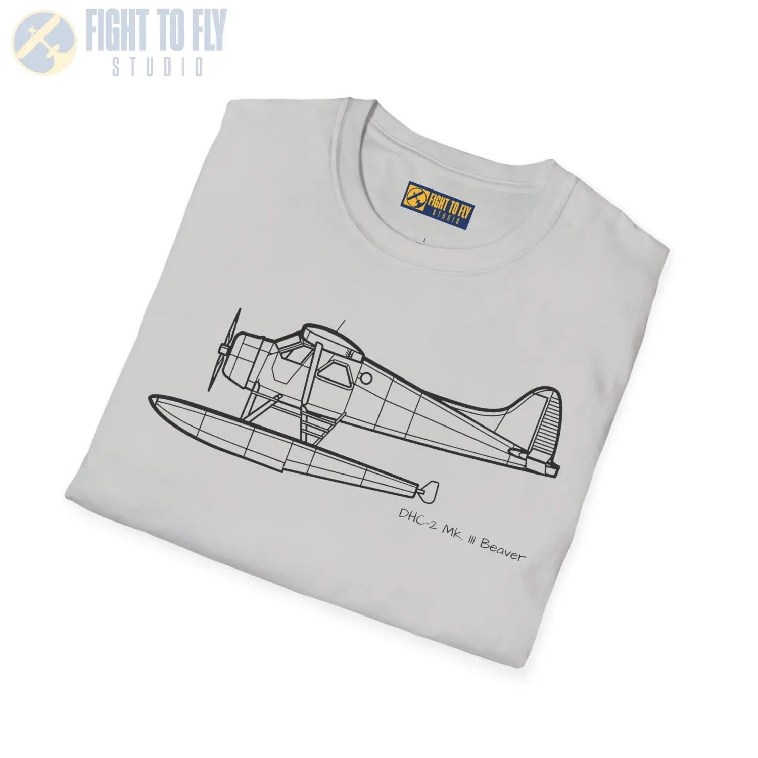 DHC-2 Mk. III Beaver on Floats T-Shirt - Pilot gifts - WWII warbird t-shirt