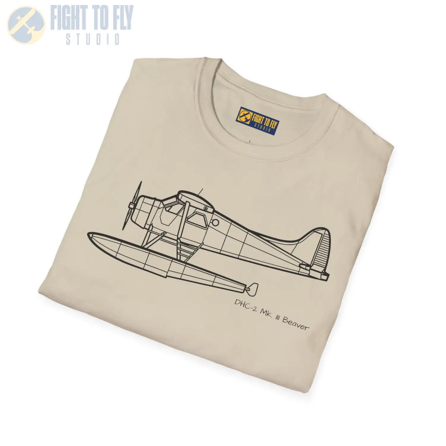 DHC 2 Mk. III Beaver on Floats T Shirt Pilot gifts WWII warbird t shirt
