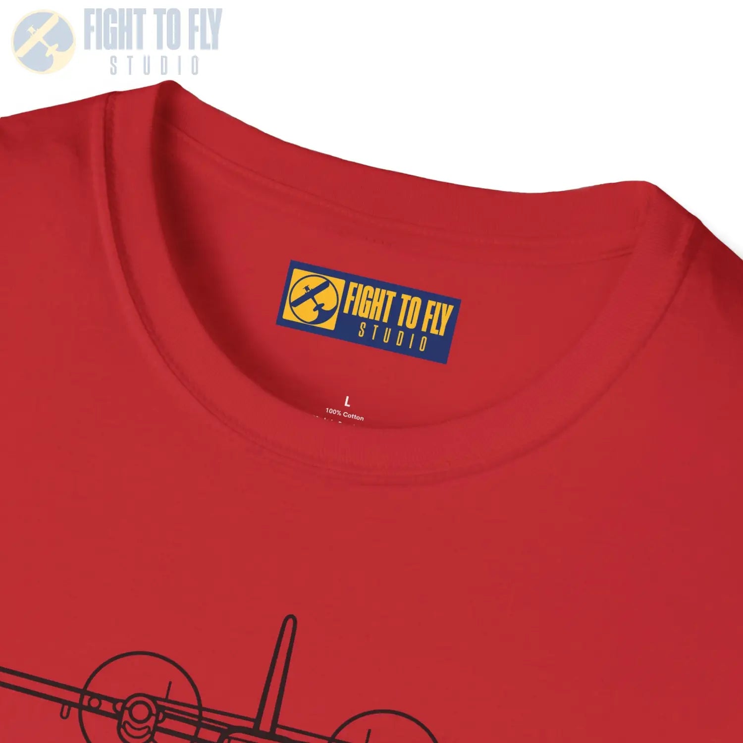 DHC-6 Twin Otter on Floats Front View T-Shirt - Pilot gifts - WWII warbird t-shirt