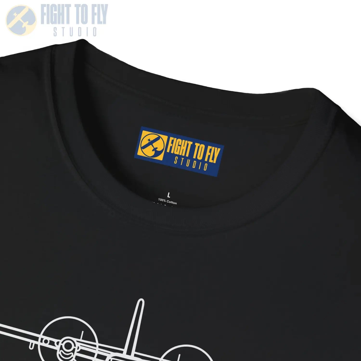 DHC-6 Twin Otter on Floats Front View T-Shirt - Pilot gifts - WWII warbird t-shirt