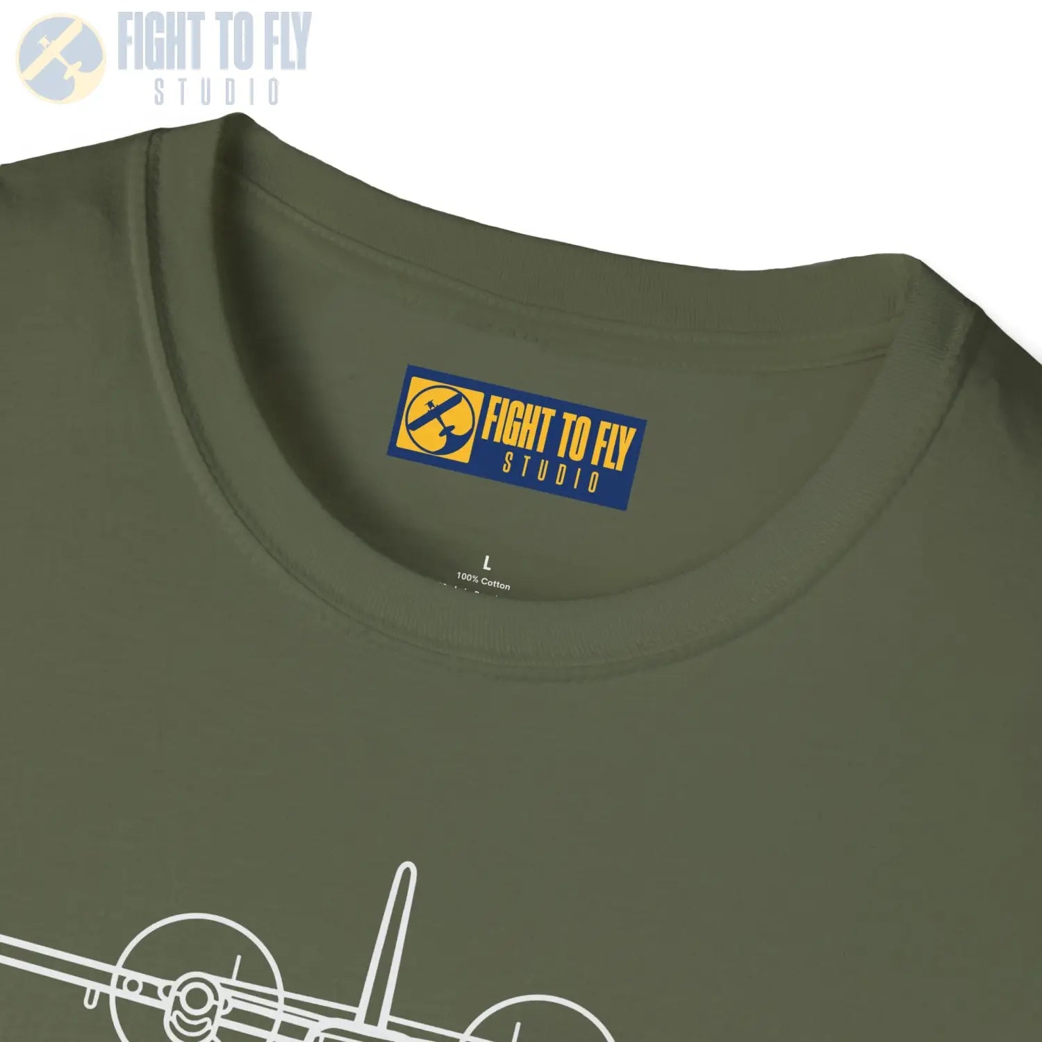 DHC-6 Twin Otter on Floats Front View T-Shirt - Pilot gifts - WWII warbird t-shirt