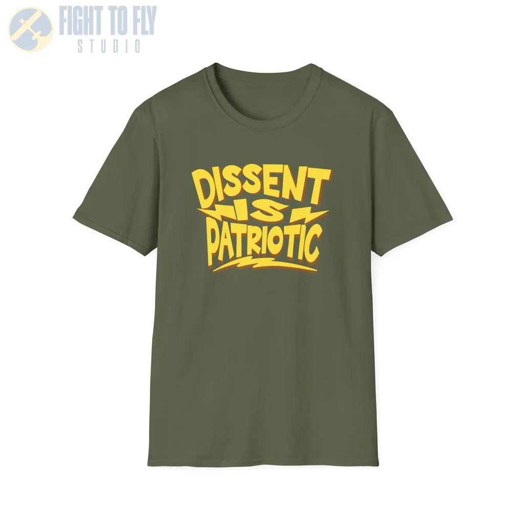 Dissent Is Patriotic - T-Shirt - Pilot gifts - WWII warbird t-shirt