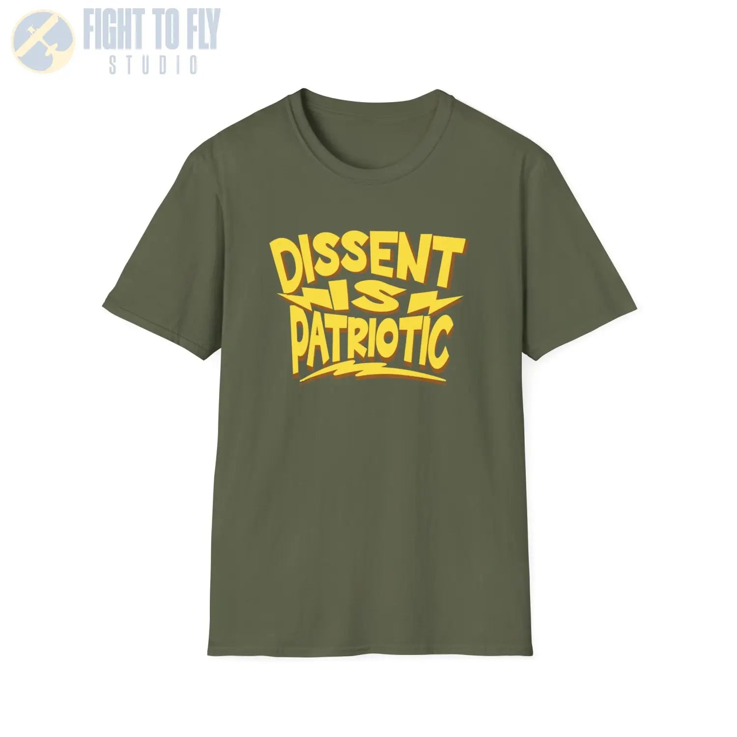 Dissent Is Patriotic - T-Shirt - Pilot gifts - WWII warbird t-shirt