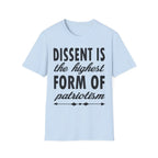 Dissent Is Patriotic T-Shirt - Pilot gifts - WWII warbird t-shirt