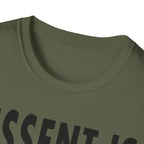 Dissent Is Patriotic T-Shirt - Pilot gifts - WWII warbird t-shirt