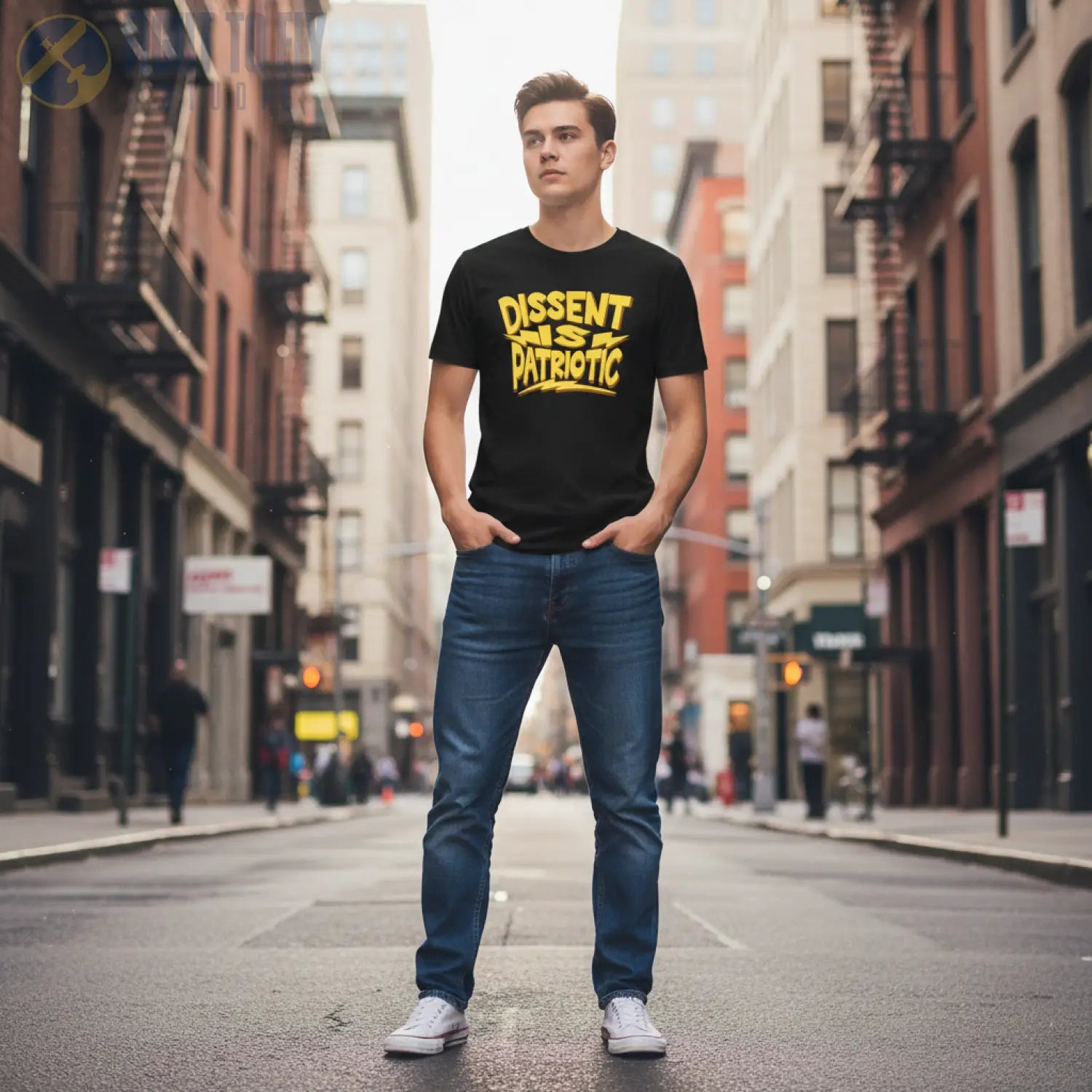 Dissent Is Patriotic - T-Shirt - Pilot gifts - WWII warbird t-shirt