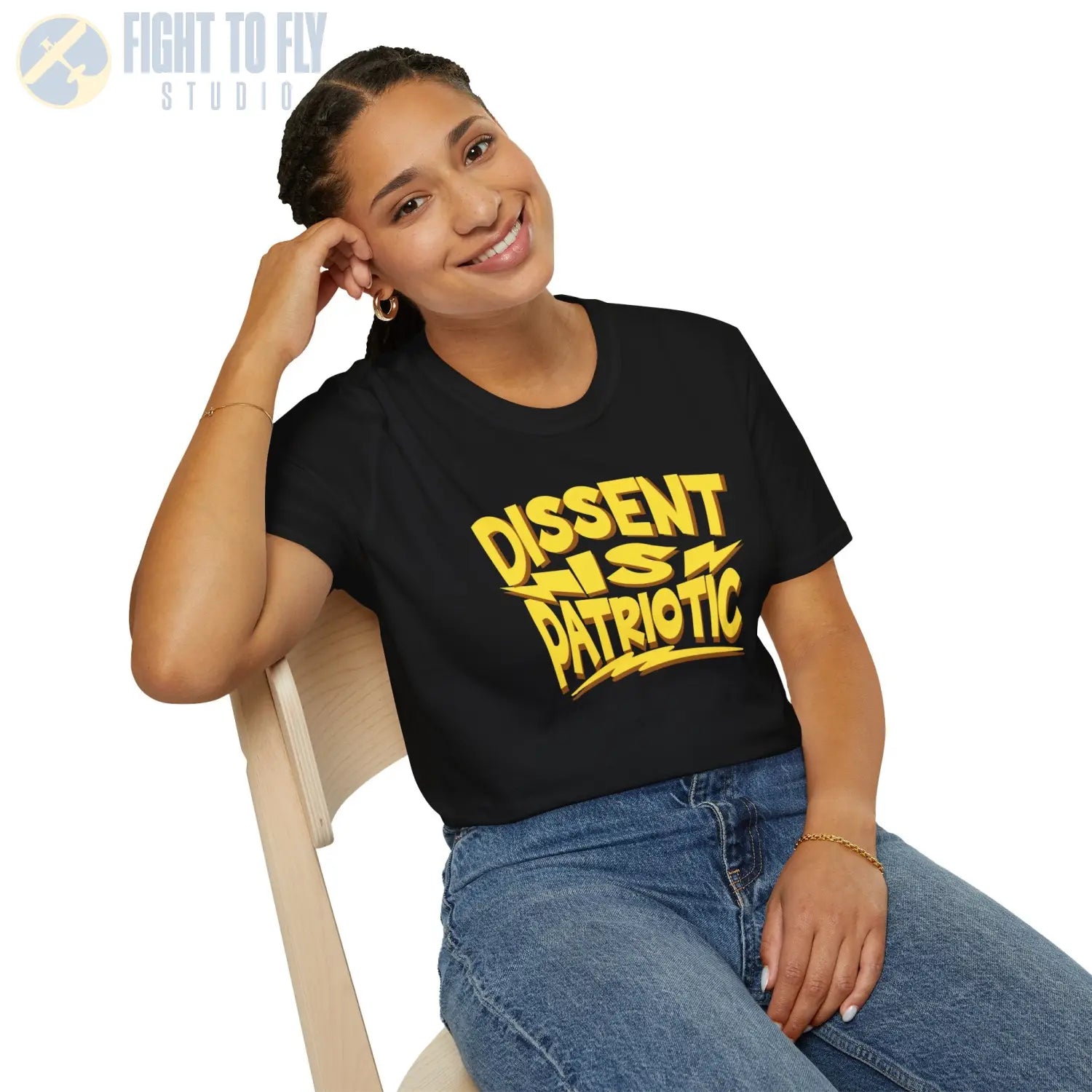 Dissent Is Patriotic - T-Shirt - Pilot gifts - WWII warbird t-shirt