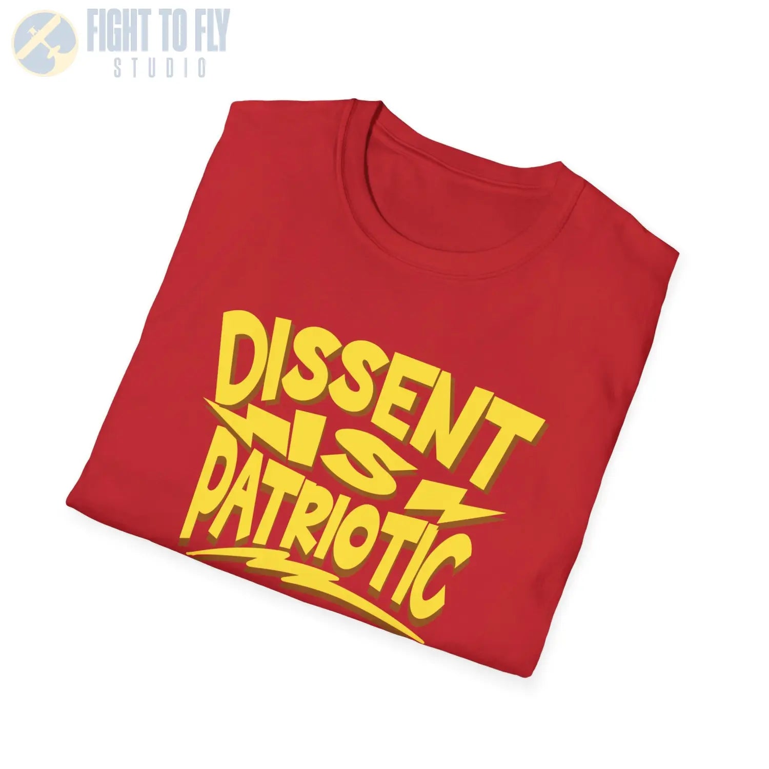 Dissent Is Patriotic - T-Shirt - Pilot gifts - WWII warbird t-shirt