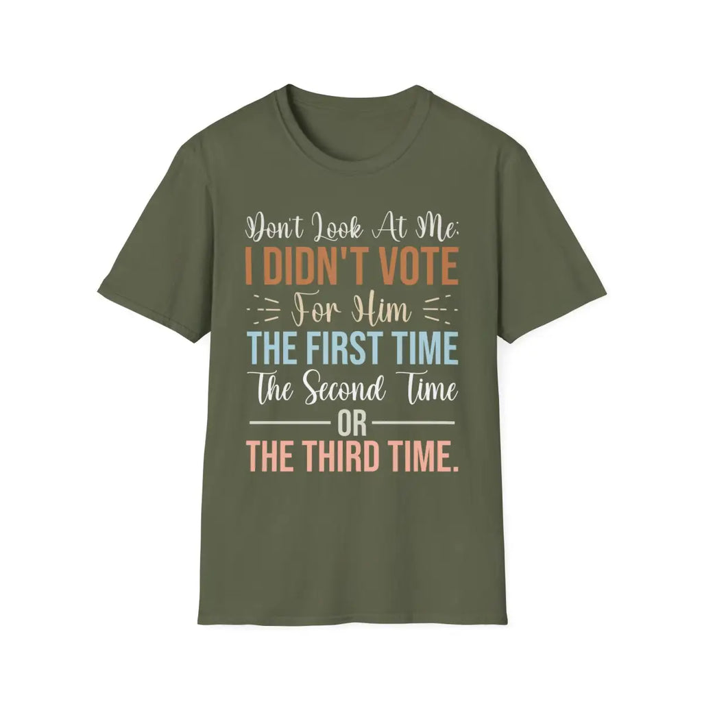Don’t Look At Me - I didn’t Vote For This - T-Shirt - Pilot gifts - WWII warbird t-shirt