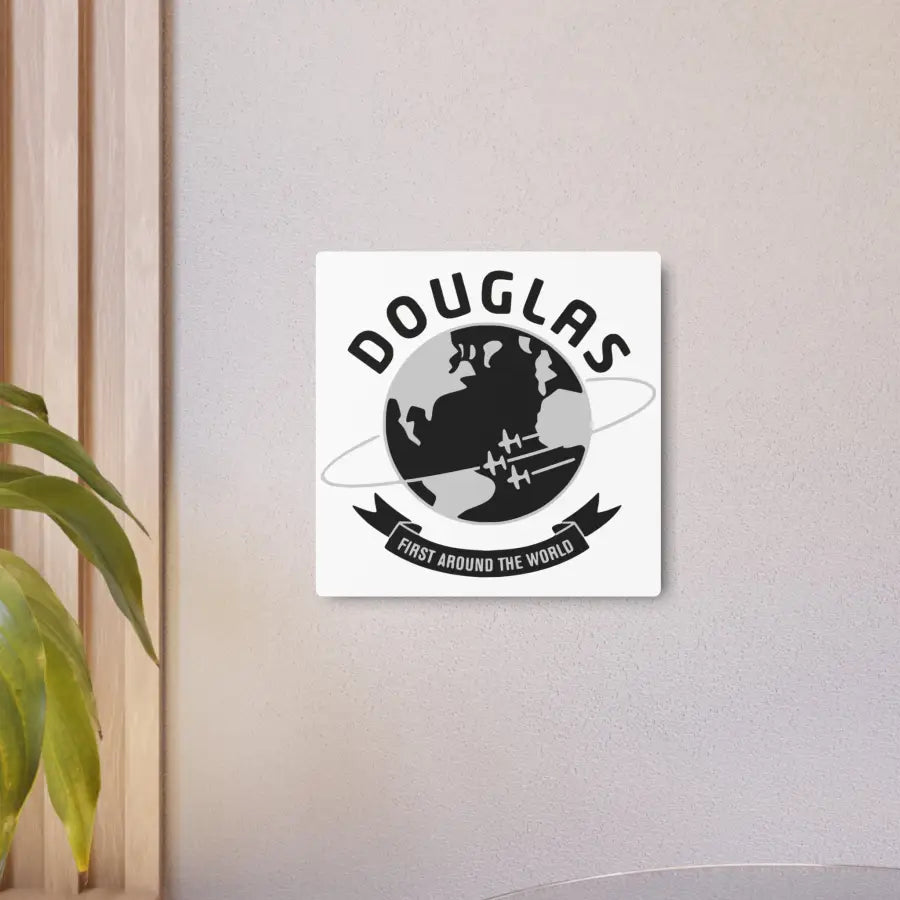 Douglas Aircraft Metal Art Sign - Home Decor - Gifts for pilots - Aviation apparel