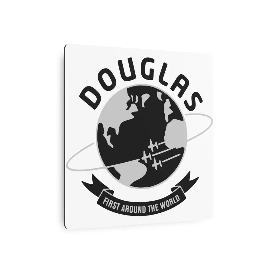 Douglas Aircraft Metal Art Sign - Home Decor - Gifts for pilots - Aviation apparel