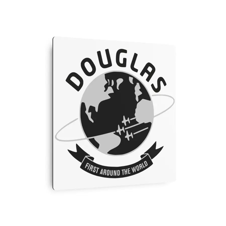 Douglas Aircraft Metal Art Sign - Home Decor - Gifts for pilots - Aviation apparel