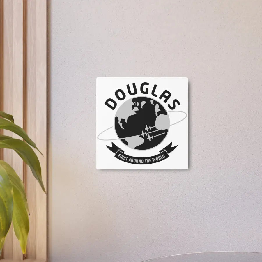 Douglas Aircraft Metal Art Sign - Home Decor - Gifts for pilots - Aviation apparel