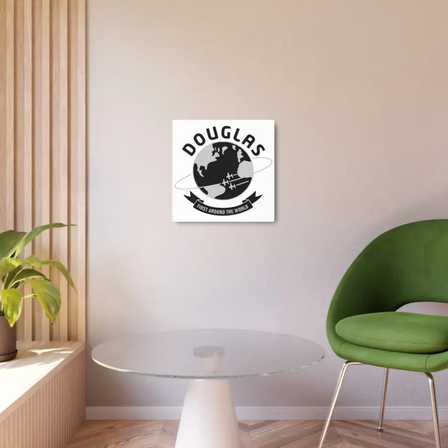 Douglas Aircraft Metal Art Sign - Home Decor - Gifts for pilots - Aviation apparel