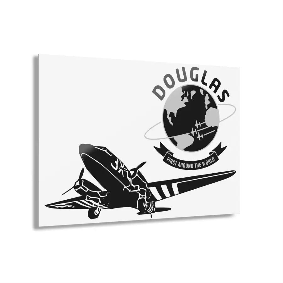Douglas C-47 Skytrain - Home Decor - Pilot gifts - WWII warbird t-shirt
