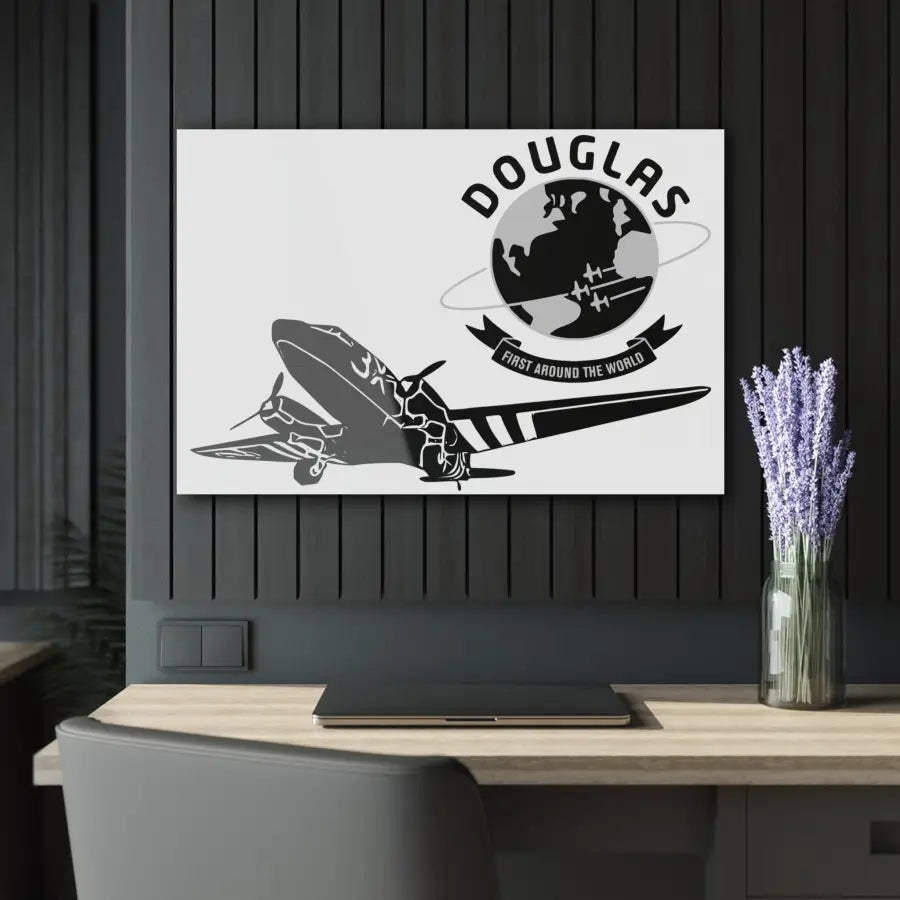 Douglas C-47 Skytrain - Home Decor - Pilot gifts - WWII warbird t-shirt