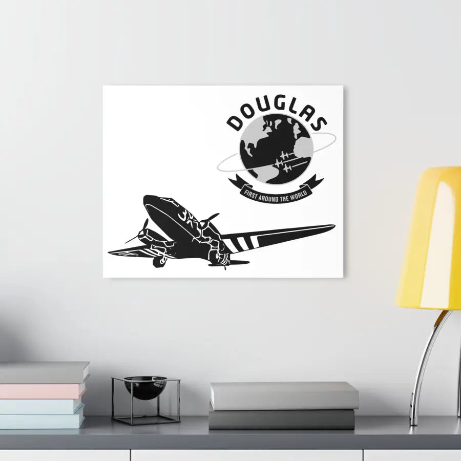 Douglas C-47 Skytrain - Home Decor - Pilot gifts - WWII warbird t-shirt