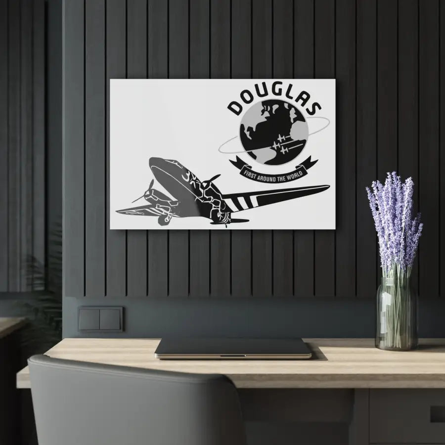 Douglas C-47 Skytrain - Home Decor - Pilot gifts - WWII warbird t-shirt