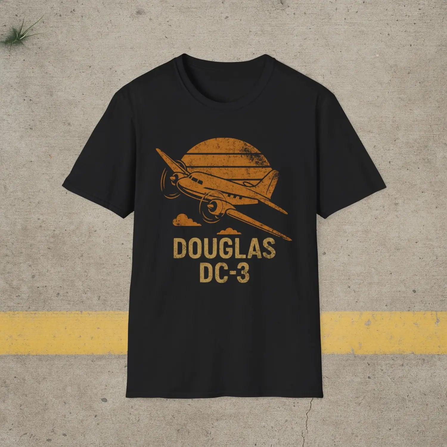 Douglas DC-3 “Retro Heritage” T-Shirt - Pilot gifts - WWII warbird t-shirt